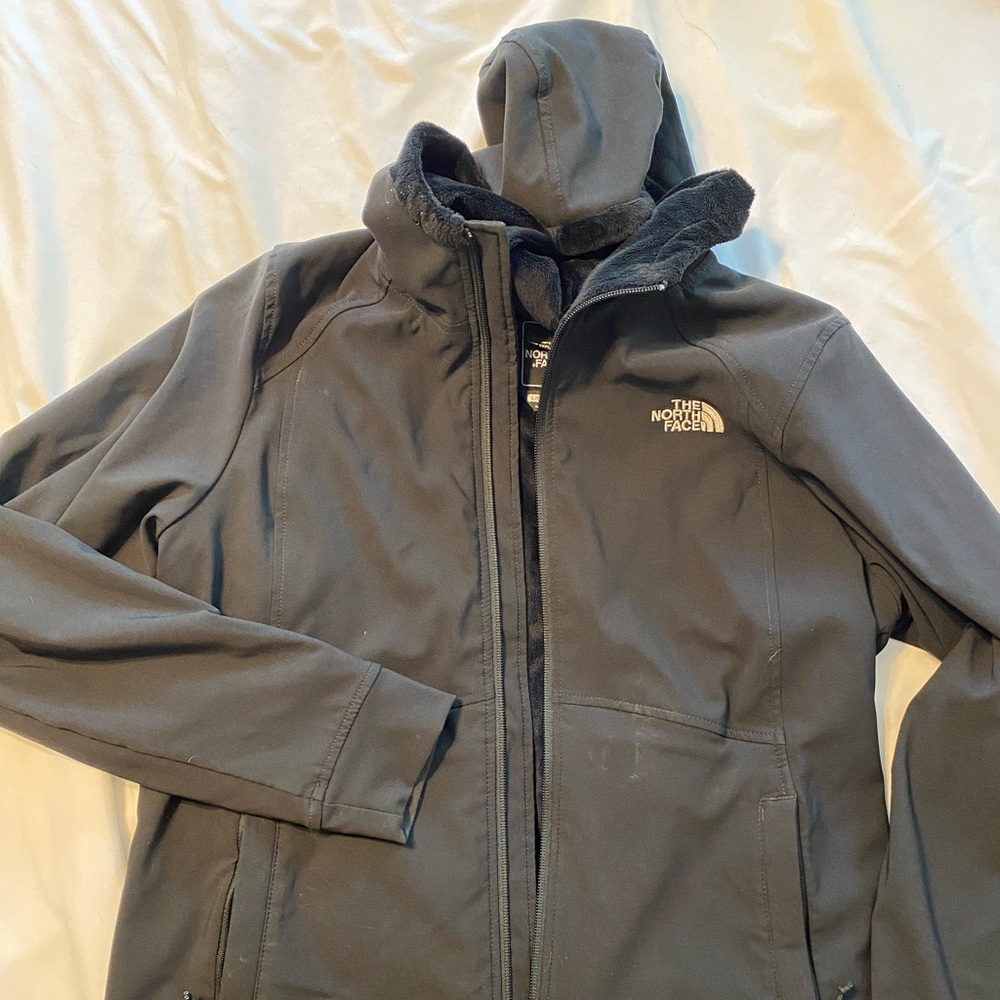 North Face Lined Hooded Jacket - image 1